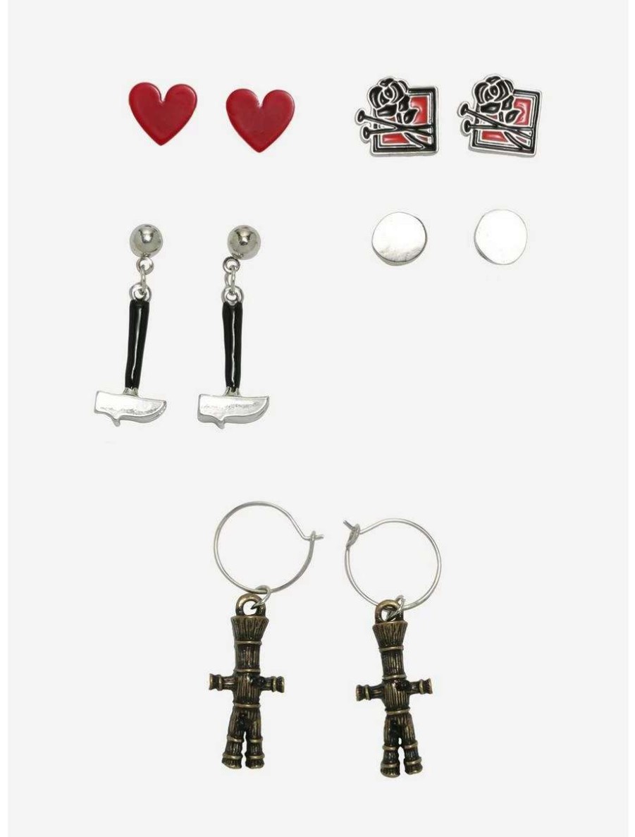 Earrings * | Earrings Jujutsu Kaisen Nobara Kugisaki Earring Set Boxlunch Exclusive