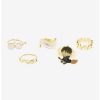 Rings * | Rings Harry Potter Icons Ring Set Boxlunch Exclusive