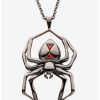 Necklaces * | Necklaces Marvel Black Widow Rocklove Spider Necklace