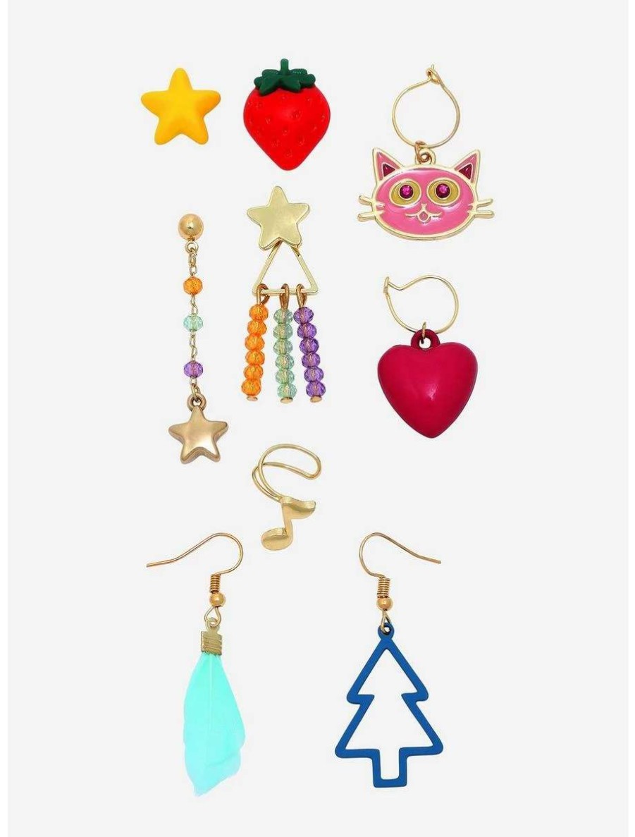 Disney Jewelry * | Disney Jewelry Disney Gravity Falls Mix & Match Earring Set Boxlunch Exclusive