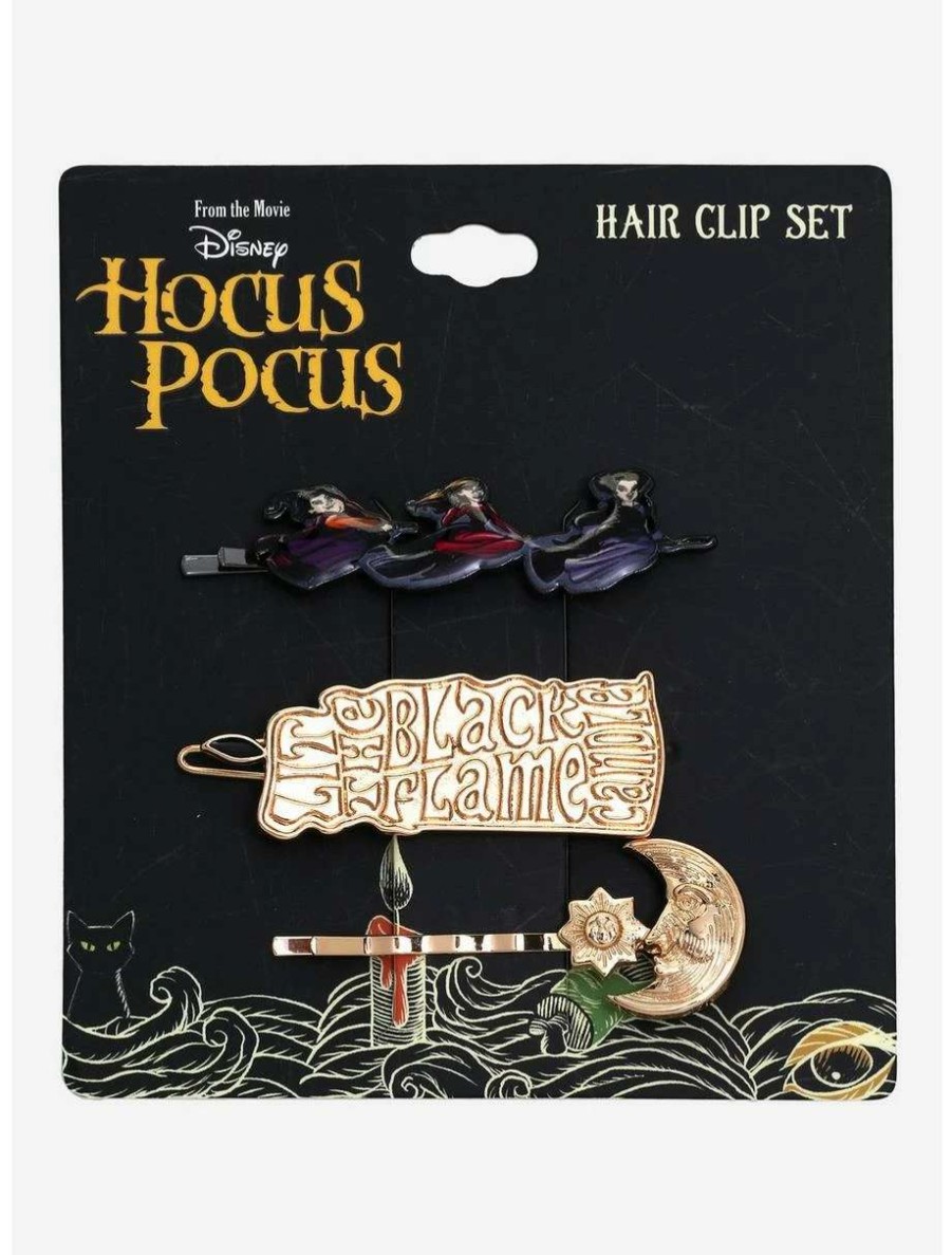 Disney Jewelry * | Disney Jewelry Disney Hocus Pocus Witchy Hair Clip Set Boxlunch Exclusive