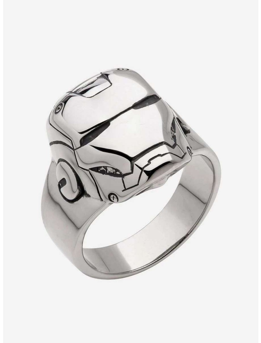 Rings * | Rings Marvel X Rocklove Iron Man Helmet Ring