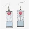 Earrings * | Demon Slayer: Kimetsu No Yaiba Hanafuda Replica Earrings