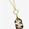 Necklaces * | Necklaces Harry Potter Gryffindor Pendant Necklace Boxlunch Exclusive