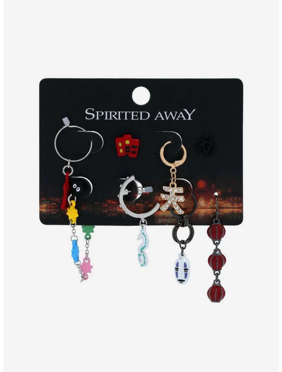 Earrings * | Earrings Studio Ghibli Spirited Away Mix & Match Earring Set Boxlunch Exclusive