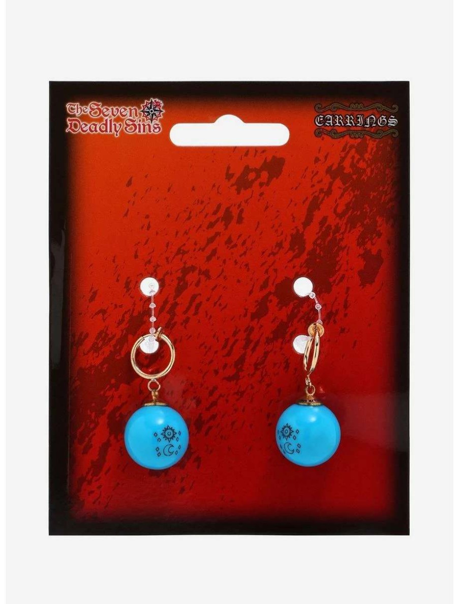 Earrings * | The Seven Deadly Sins Elizabeth Liones Replica Earrings Boxlunch Exclusive