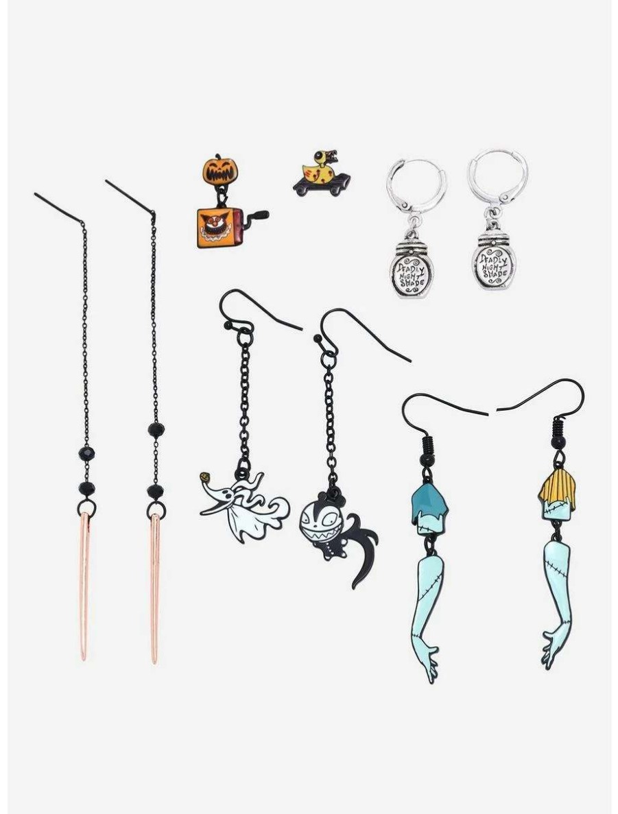 Disney Jewelry * | Disney Jewelry Disney The Nightmare Before Christmas Toys Earring Set