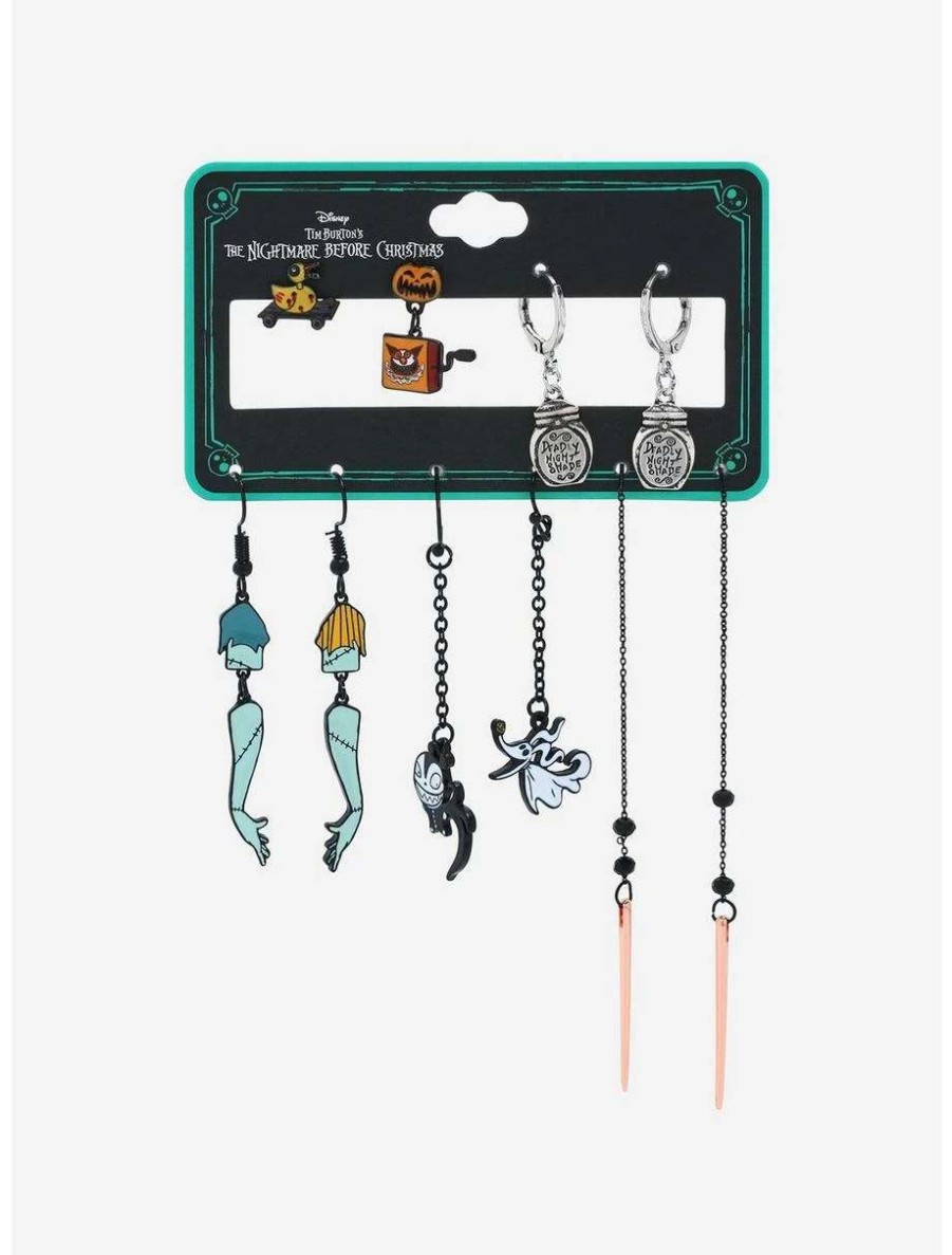 Disney Jewelry * | Disney Jewelry Disney The Nightmare Before Christmas Toys Earring Set