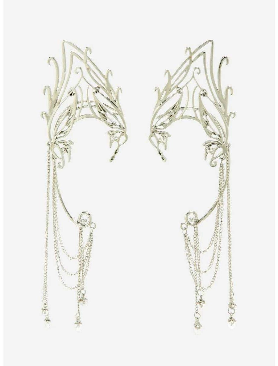 Earrings * | Earrings The Lord Of The Rings Arwen Tiara Ear Cuffs Boxlunch Exclusive